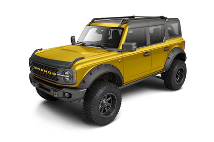 Aeroskin Hood Protector - Matt Black Low Profile by Husky Liners