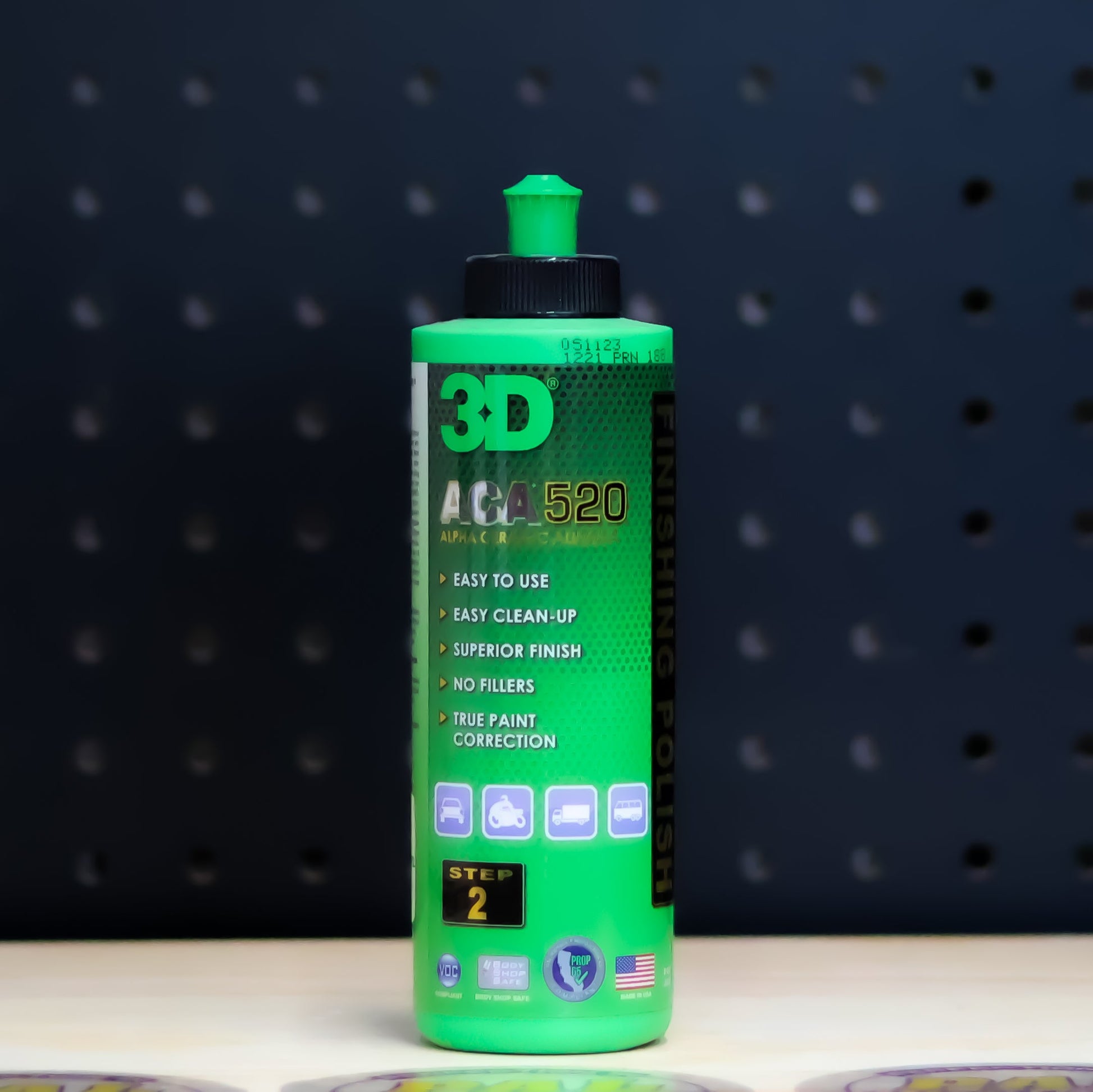 3D 520 ACA FINISHING POLISH 8 OZ by 3D
