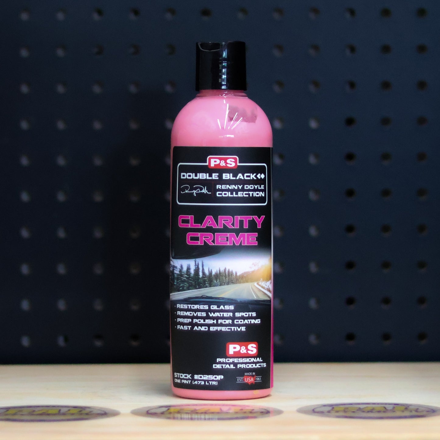 P&S CLARITY CREME GLASS POLISH PINT by P&S
