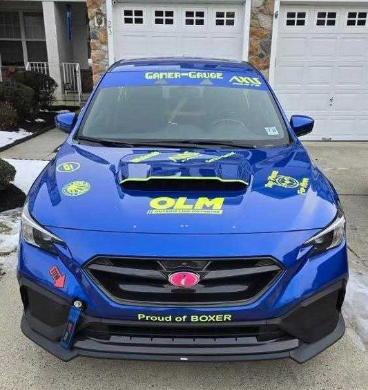 OLM LE Carbon Fiber Front Alpha Grille - 2022-2025 WRX