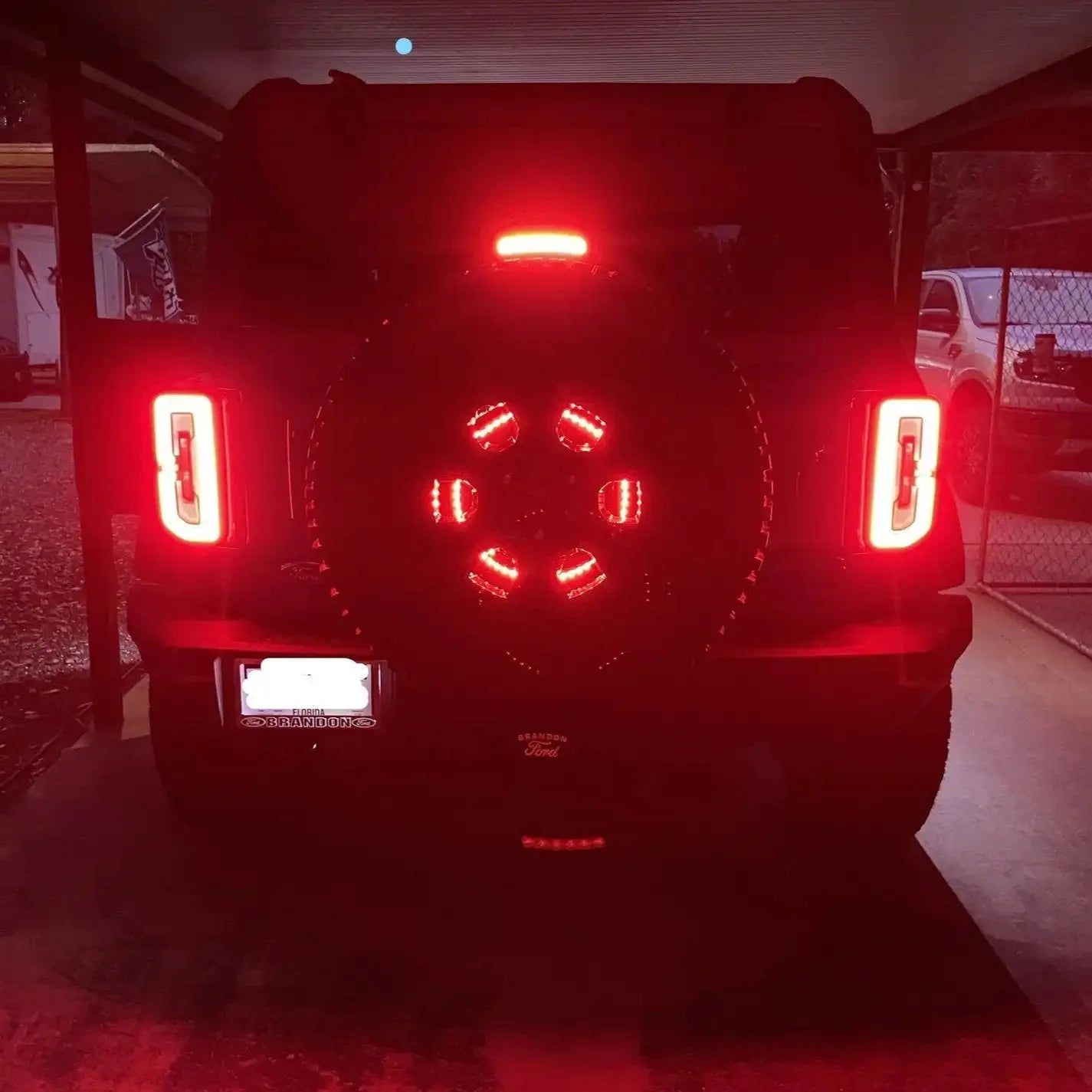 ORACLE Lighting LED Illuminated Spare Tire Wheel Ring Third Brake Light - Ford Bronco by ORACLE Lighting