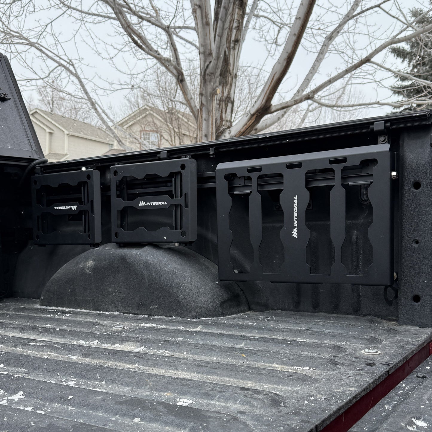 Integral Rails + Tie-down Cleats - Ford F150 & Raptor 2015+ (5.5' Bed Only) by Integral Truck
