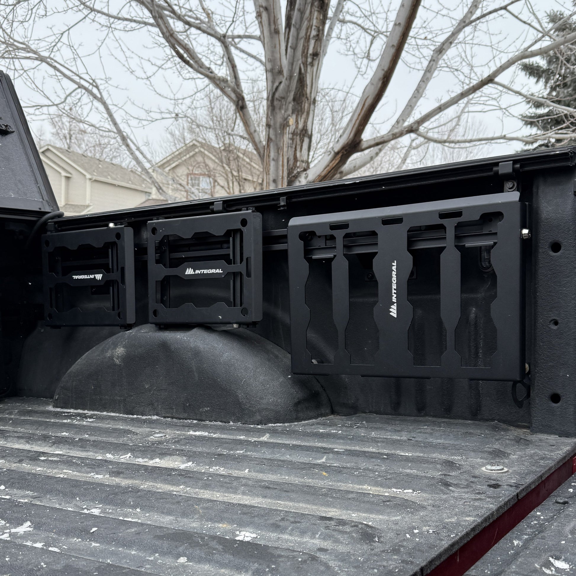 Integral Rails + Tie-down Cleats - Ford F150 & Raptor 2015+ (5.5' Bed Only) by Integral Truck