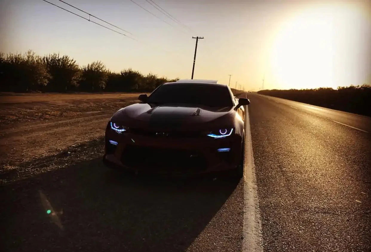 ORACLE Lighting 2016-2018 Chevrolet Camaro LED ColorSHIFT Projector Halo Kit by ORACLE Lighting
