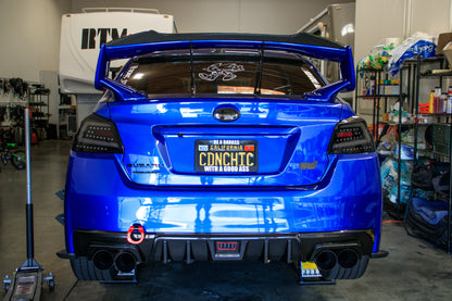 OLM LE Dry Carbon Fiber Rear Diffuser - 2015-2021 Subaru WRX / STI by OLM