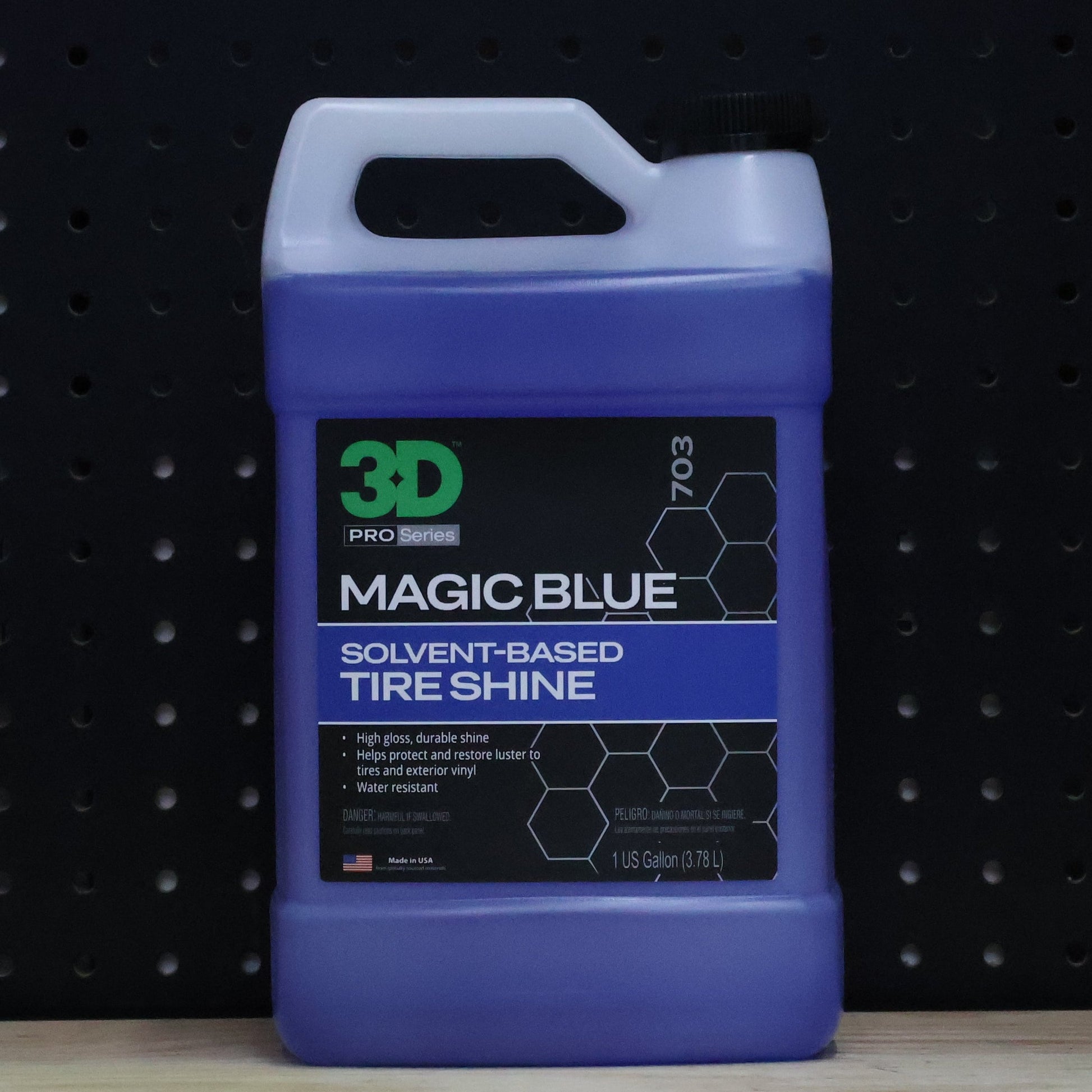 3D MAGIC BLUE TIRE DRESSING GALLON by 3D