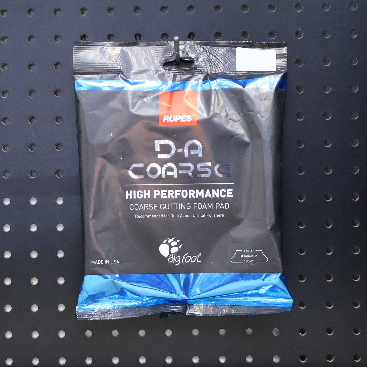 PAD, RUPES DA180H DA COARSE 7" BLUE by Pal Automotive