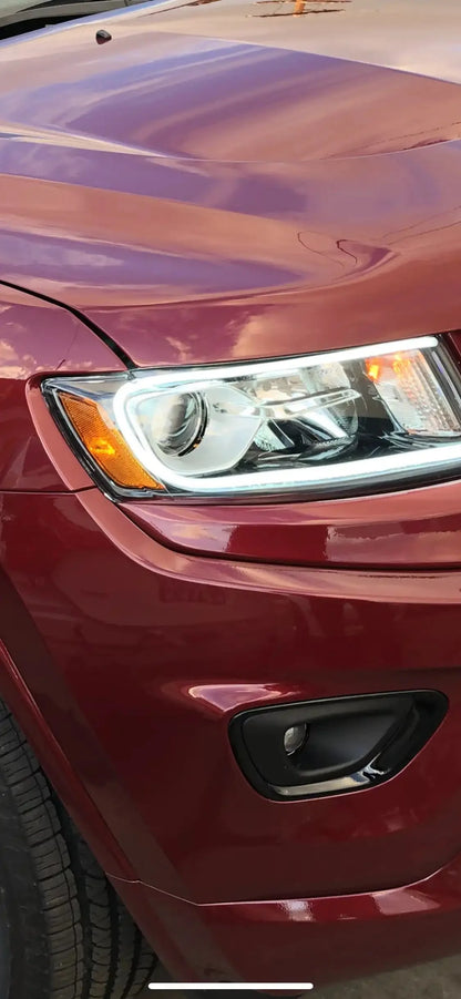 2014-2015 Jeep Grand Cherokee Pre-Assembled Headlights-Non HID by ORACLE Lighting