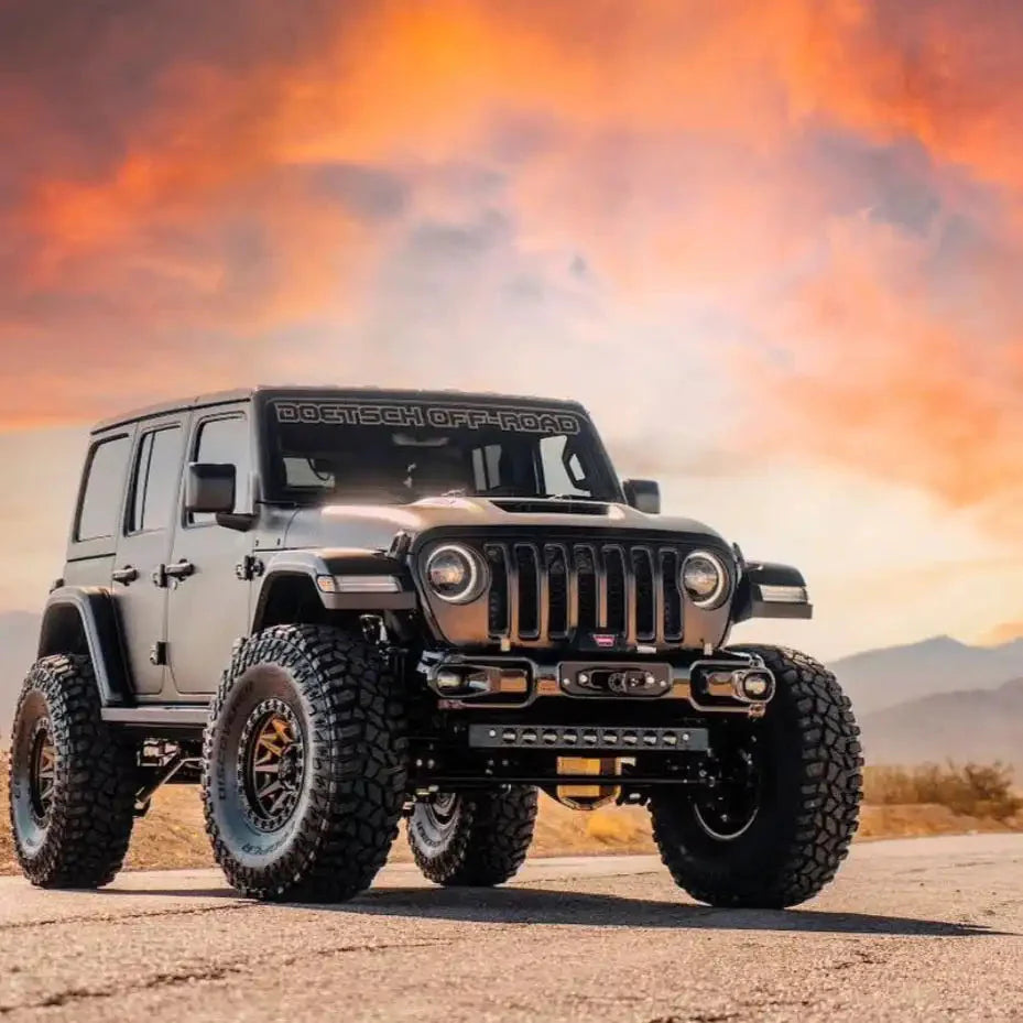 ORACLE Lighting Skid Plate with Integrated LED Emitters for Jeep Wrangler JL and Gladiator JT by ORACLE Lighting