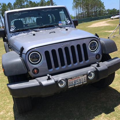 7" High Powered LED Headlights | DOT Certified Sealed Beam Replacement | Jeep Wrangler & Classic Cars by ORACLE Lighting