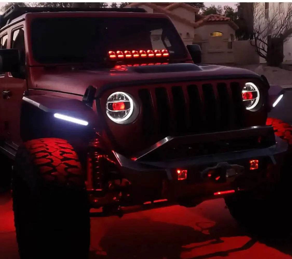 ORACLE Lighting "Demon Eye" ColorSHIFT Projector Illumination Kit - Jeep Wrangler JL by ORACLE Lighting
