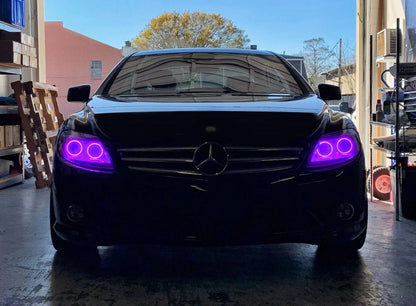 ORACLE Lighting 2009-2013 Mercedes Benz CL 550 LED Headlight Halo Kit by ORACLE Lighting