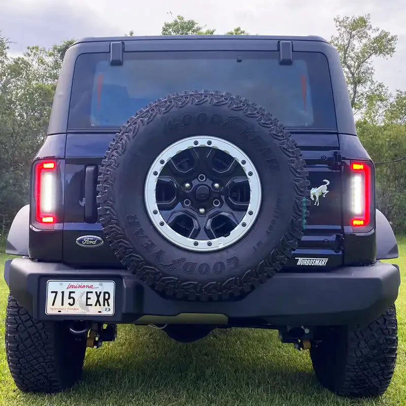 V2 | 2021-2025 Ford Bronco Flush Mount LED Tail Lights - Low Profile | 1,400 Lumens by ORACLE Lighting