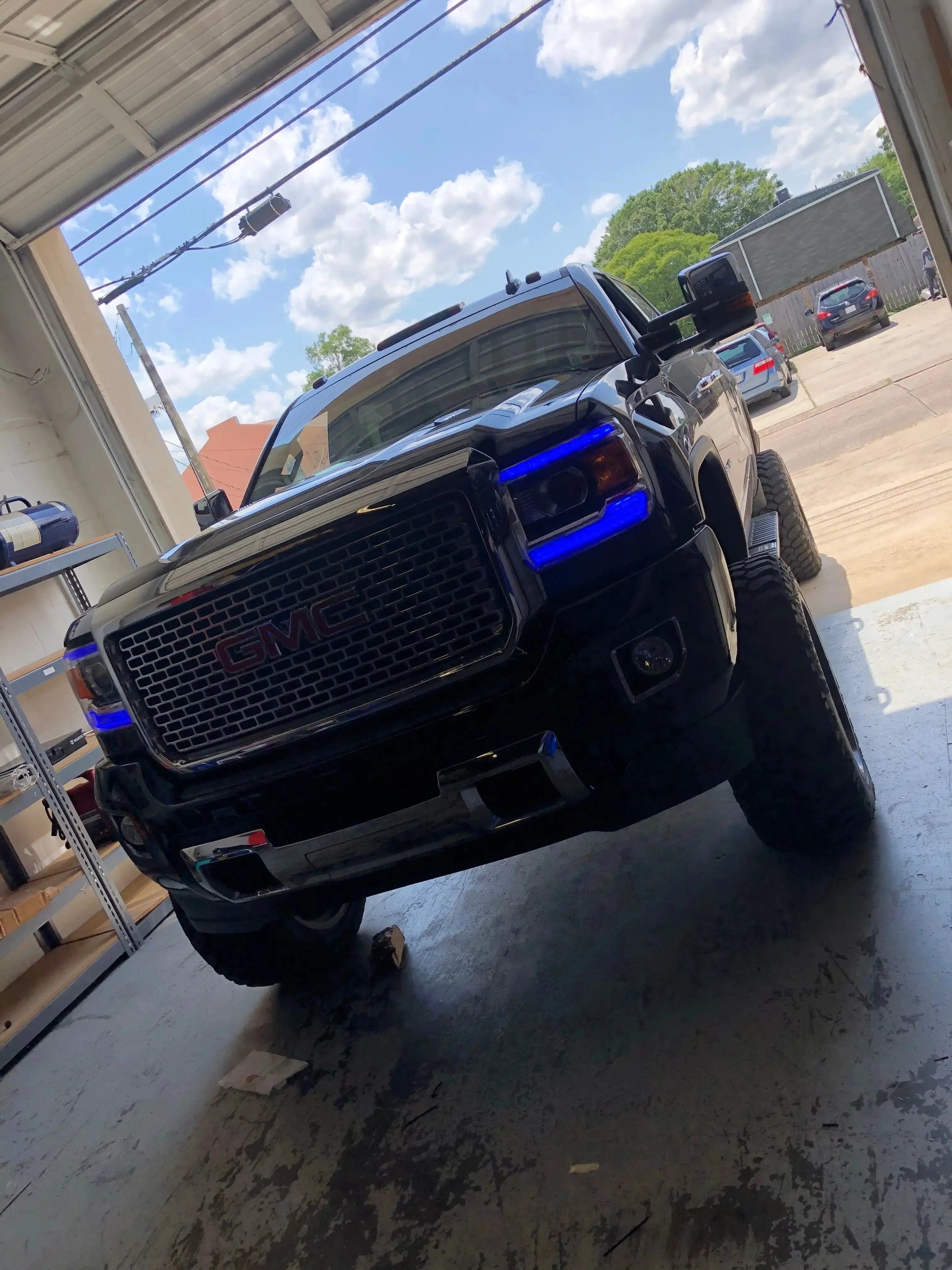 ORACLE Lighting 2014-2015 GMC Sierra ColorSHIFT Headlight DRL Upgrade Kit by ORACLE Lighting
