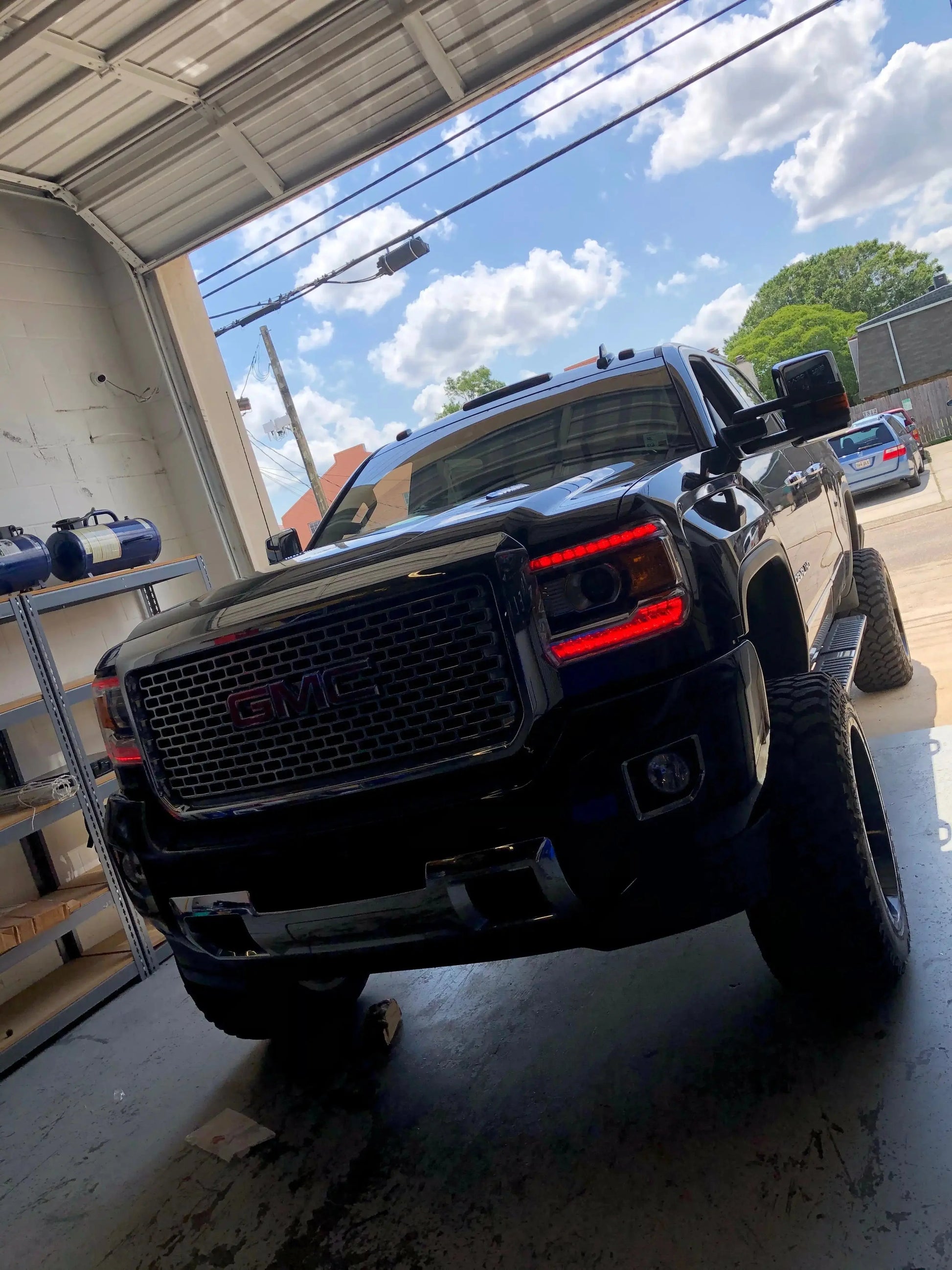 ORACLE Lighting 2014-2015 GMC Sierra ColorSHIFT Headlight DRL Upgrade Kit by ORACLE Lighting