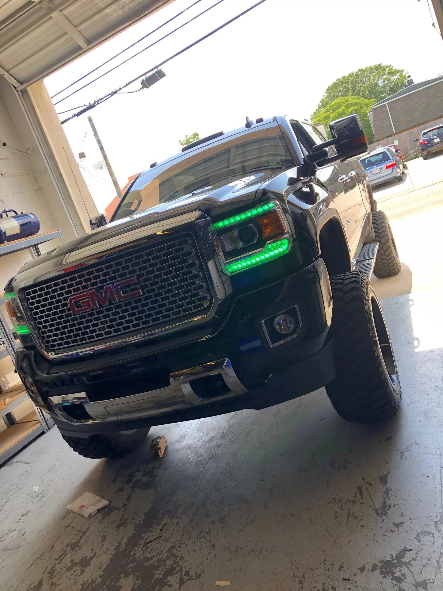 ORACLE Lighting 2014-2015 GMC Sierra ColorSHIFT Headlight DRL Upgrade Kit by ORACLE Lighting