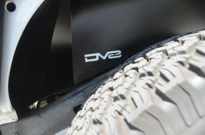 07-18 Jeep JK Inner Fender; Rear; Black Finish by DV8 Offroad
