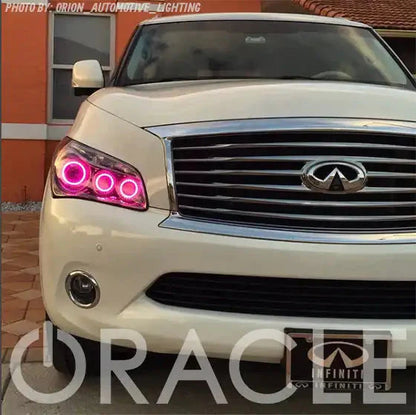 ORACLE Lighting 2011-2013 Infiniti QX56 SMD Headlight Halo Kit by ORACLE Lighting