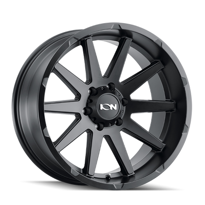 ION 143 MATTE BLACK 20X9 8-180 25MM 124.1MM by Ion Alloy