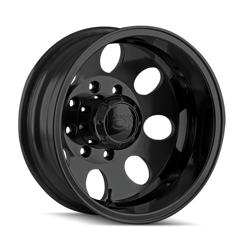 ION 167 MATTE BLACK 17X6.5 8-200 -142MM 142MM by Ion Alloy