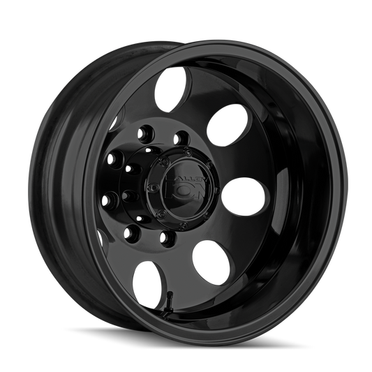 ION 167 MATTE BLACK 17X6.5 8-200 -142MM 142MM by Ion Alloy