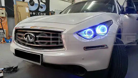 ORACLE Lighting 2009-2015 Infiniti QX70 LED Headlight Halo Kit by ORACLE Lighting