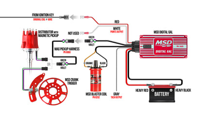 MSD Digital 6AL Ignition Control - Red by MSD