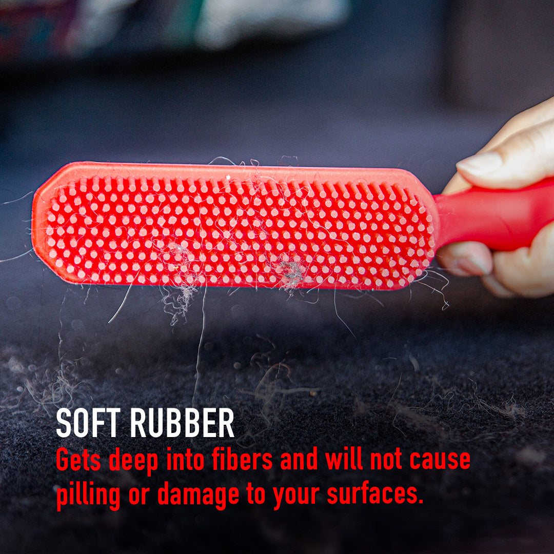 Pet Hair and Lint Remover Silicone Brush by MaxshineUSA