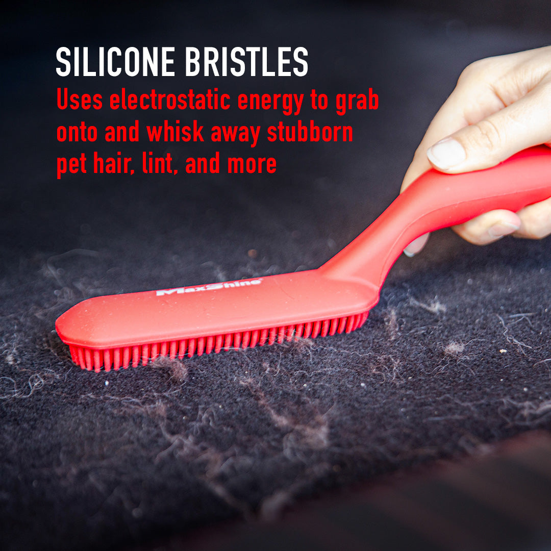 Pet Hair and Lint Remover Silicone Brush by MaxshineUSA