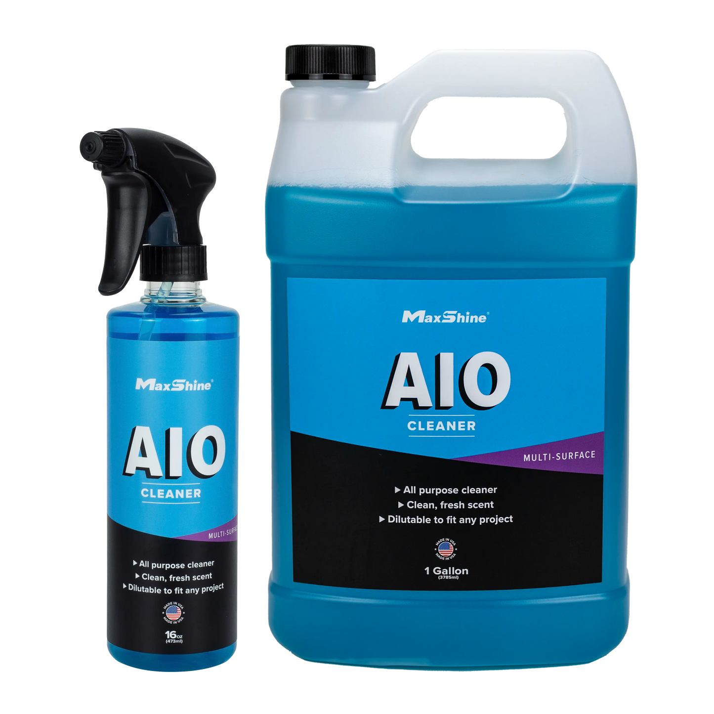 Interior Car Cleaner | AIO Cleaner - 16oz, 1gal by MaxshineUSA