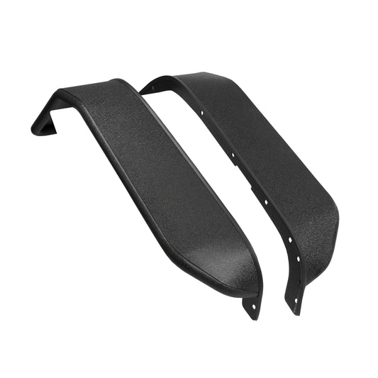7.5 Inch Tire Coverage Textured Pwdr Ctd Black 1.5 Inch Steel Tubing Set Of 2 by TrailFX
