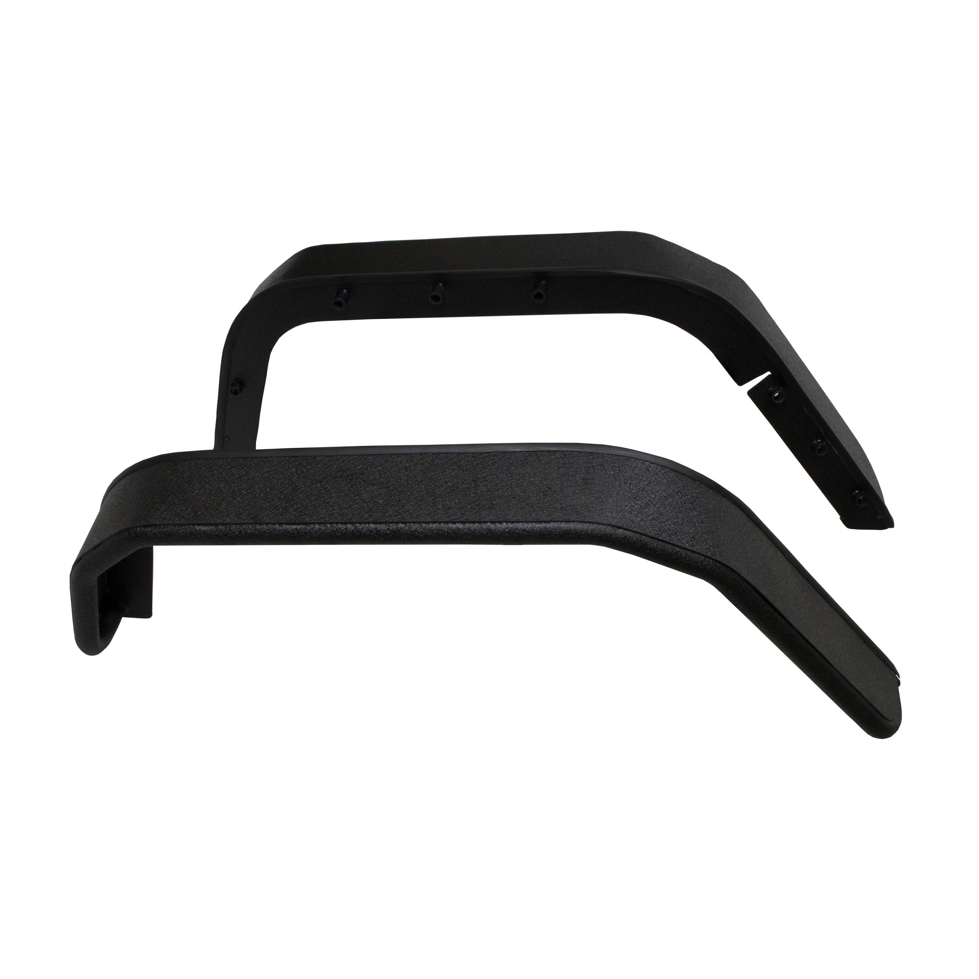 5.5 Inch Tire Coverage Textured Pwdr Ctd Black 1.5 Inch Steel Tubing Set Of 2 by TrailFX