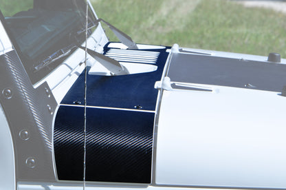 Cowl and Hood Vent Accents Fits 2007-2018 Jeep Wrangler JK by Tufskinz.com