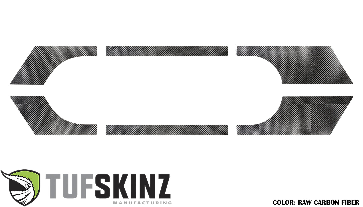 Rocker Panel Trim Fits 2007-2018 Jeep Wrangler JK by Tufskinz.com