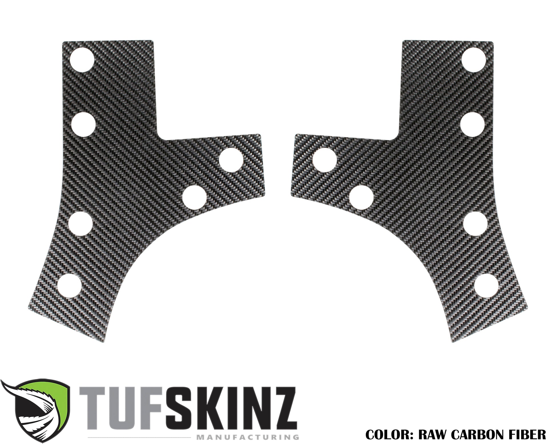 A-Pillar Accents Fits 2007-2018 Jeep Wrangler JK by Tufskinz.com