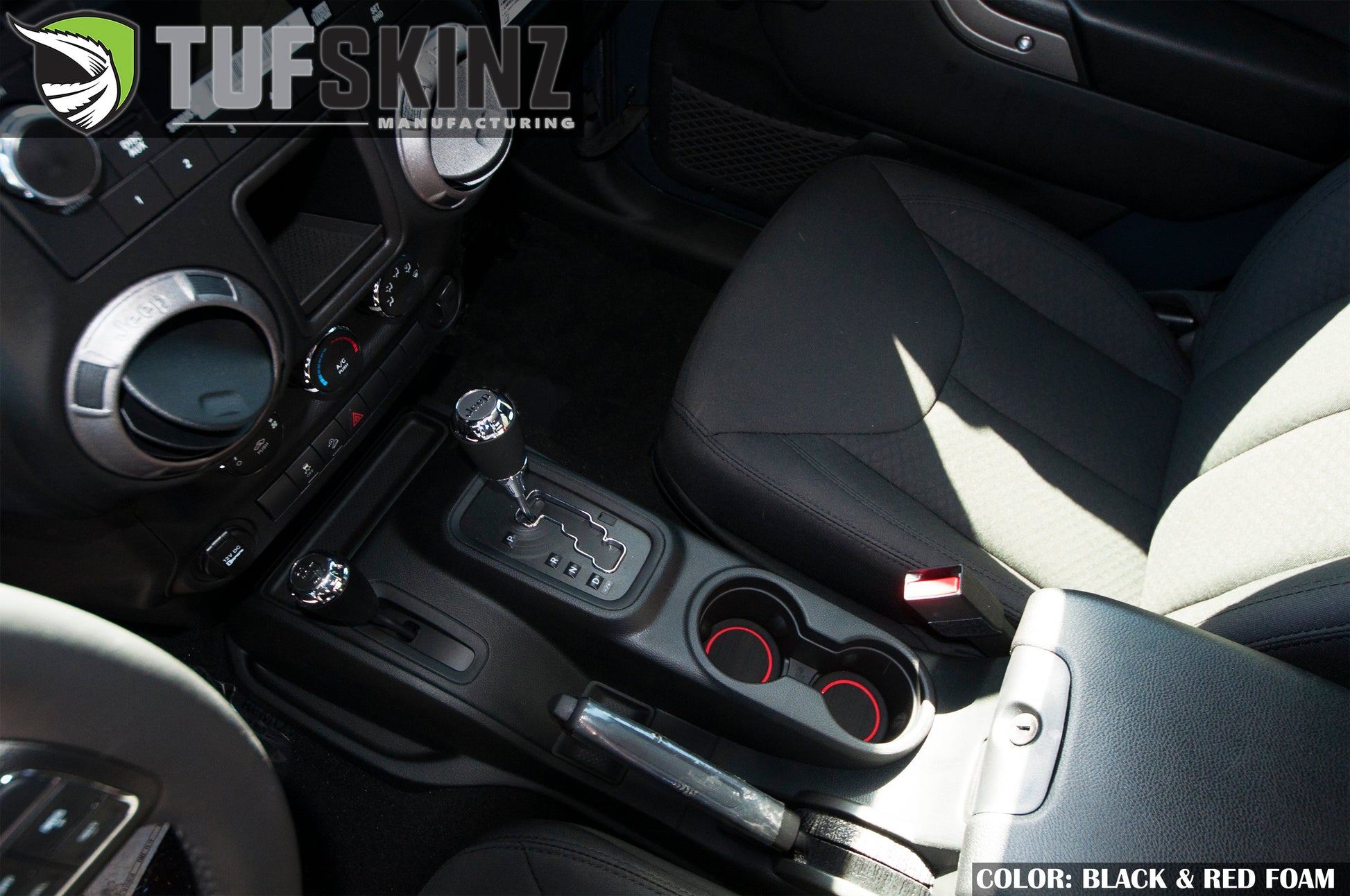 Interior Foam Inserts Fits 2007-2018 Jeep Wrangler JK by Tufskinz.com