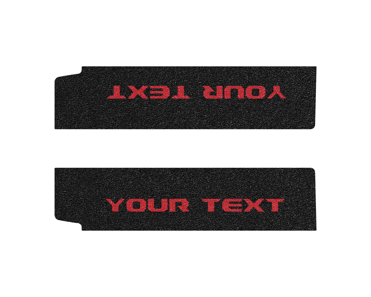 Textured Door Sill Overlays Fits 2019-2026 Jeep Wrangler by Tufskinz.com