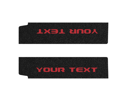 Textured Door Sill Overlays Fits 2019-2026 Jeep Wrangler by Tufskinz.com