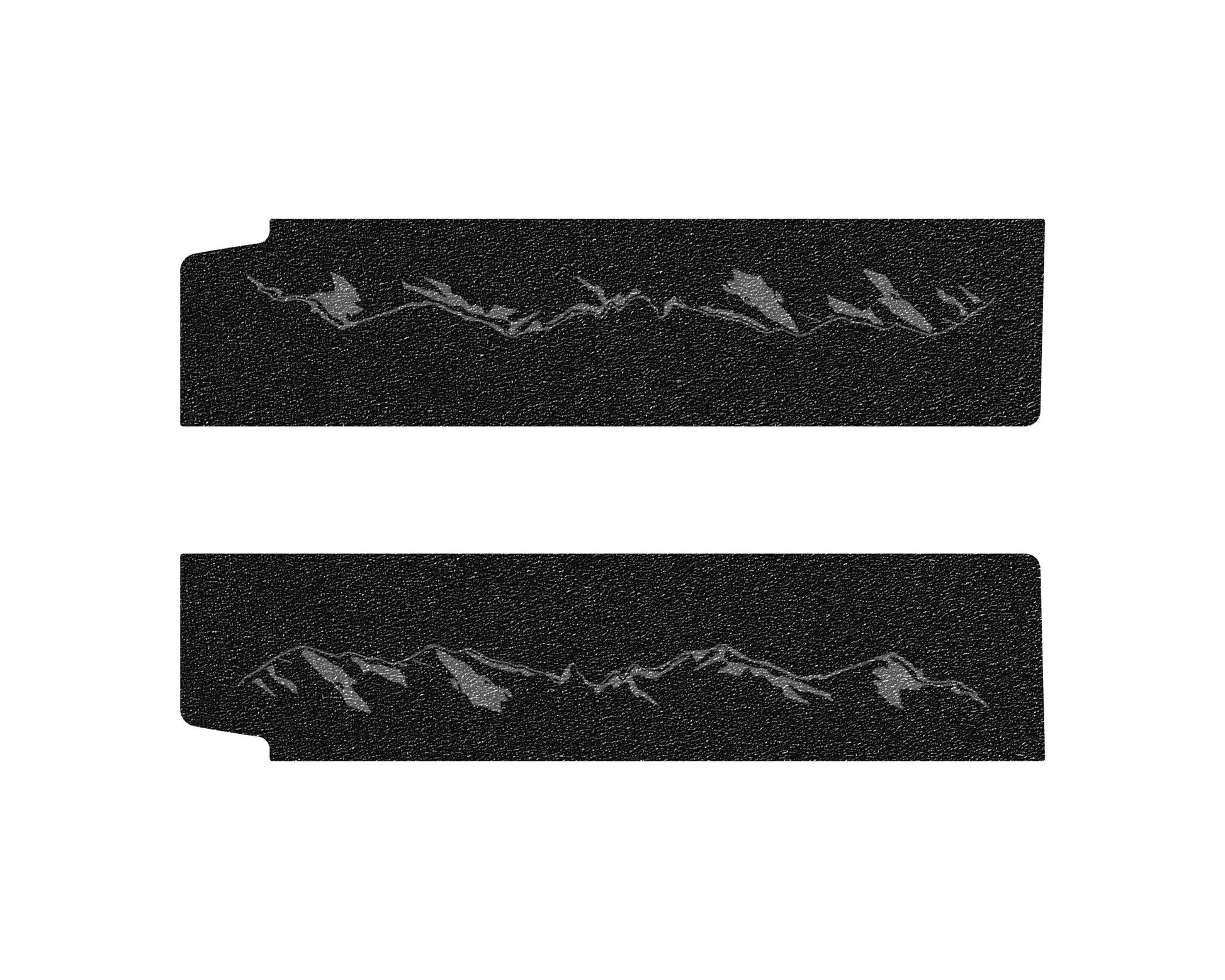 Textured Door Sill Overlays Fits 2019-2026 Jeep Wrangler by Tufskinz.com