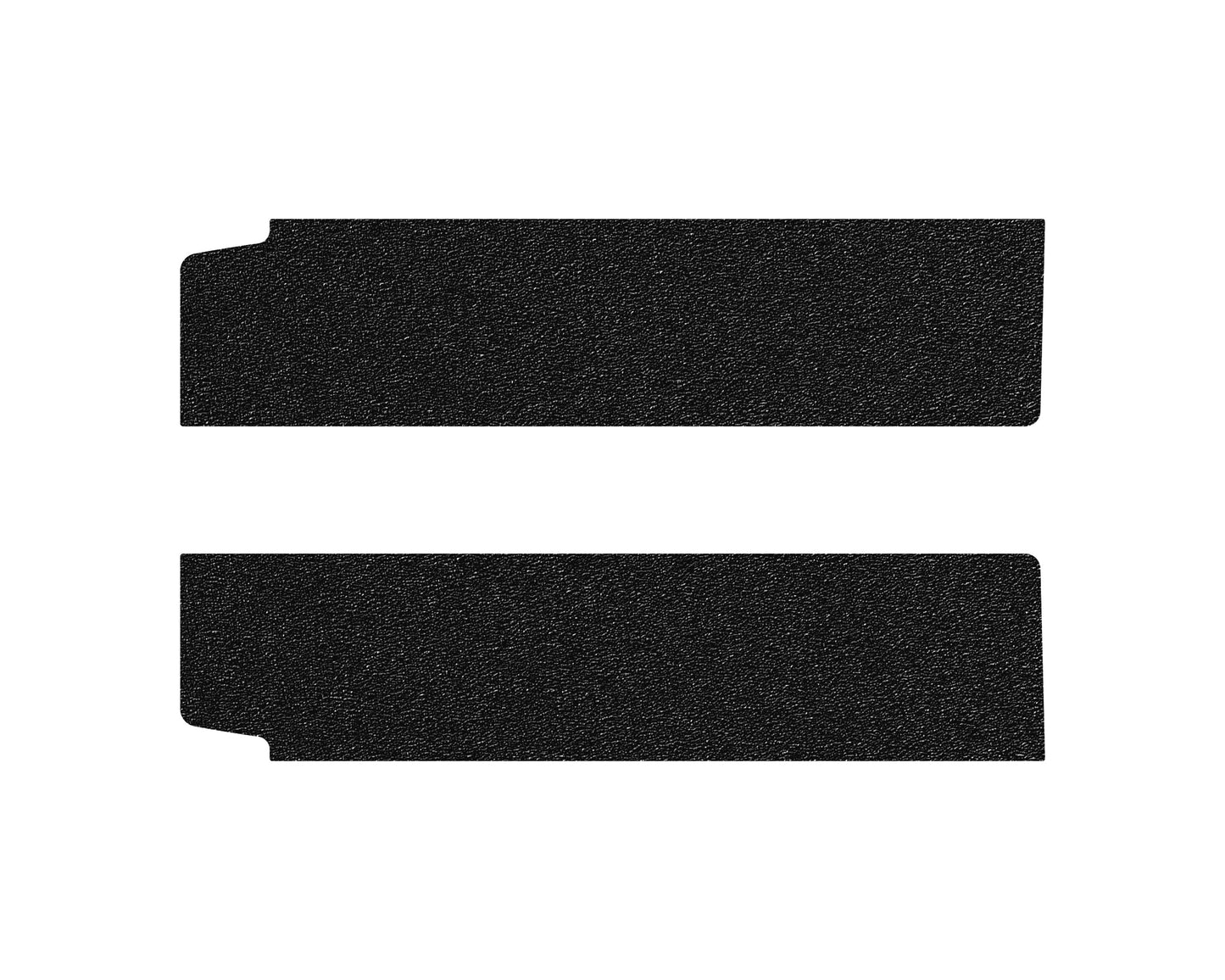 Textured Door Sill Overlays Fits 2019-2026 Jeep Wrangler by Tufskinz.com