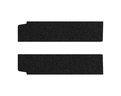Textured Door Sill Overlays Fits 2019-2026 Jeep Wrangler by Tufskinz.com