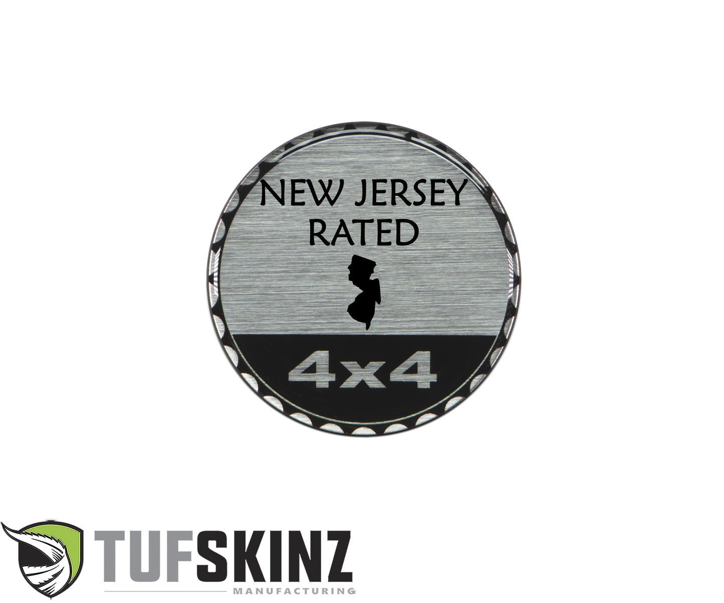 Rated Badge - State by Tufskinz.com