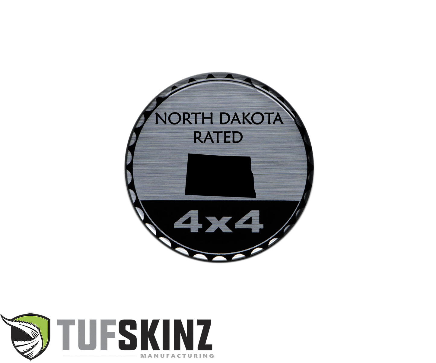 Rated Badge - State by Tufskinz.com
