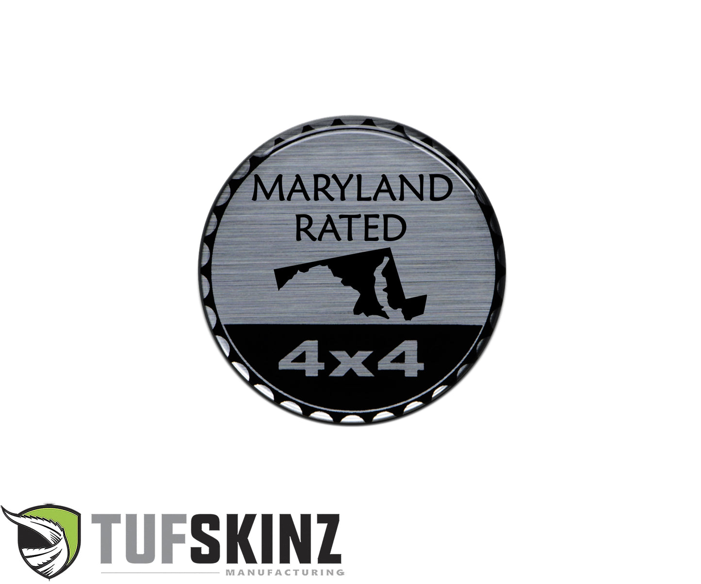 Rated Badge - State by Tufskinz.com