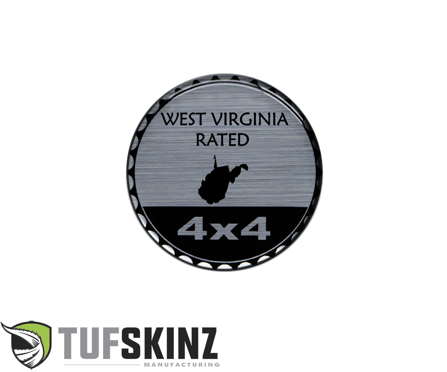 Rated Badge - State by Tufskinz.com