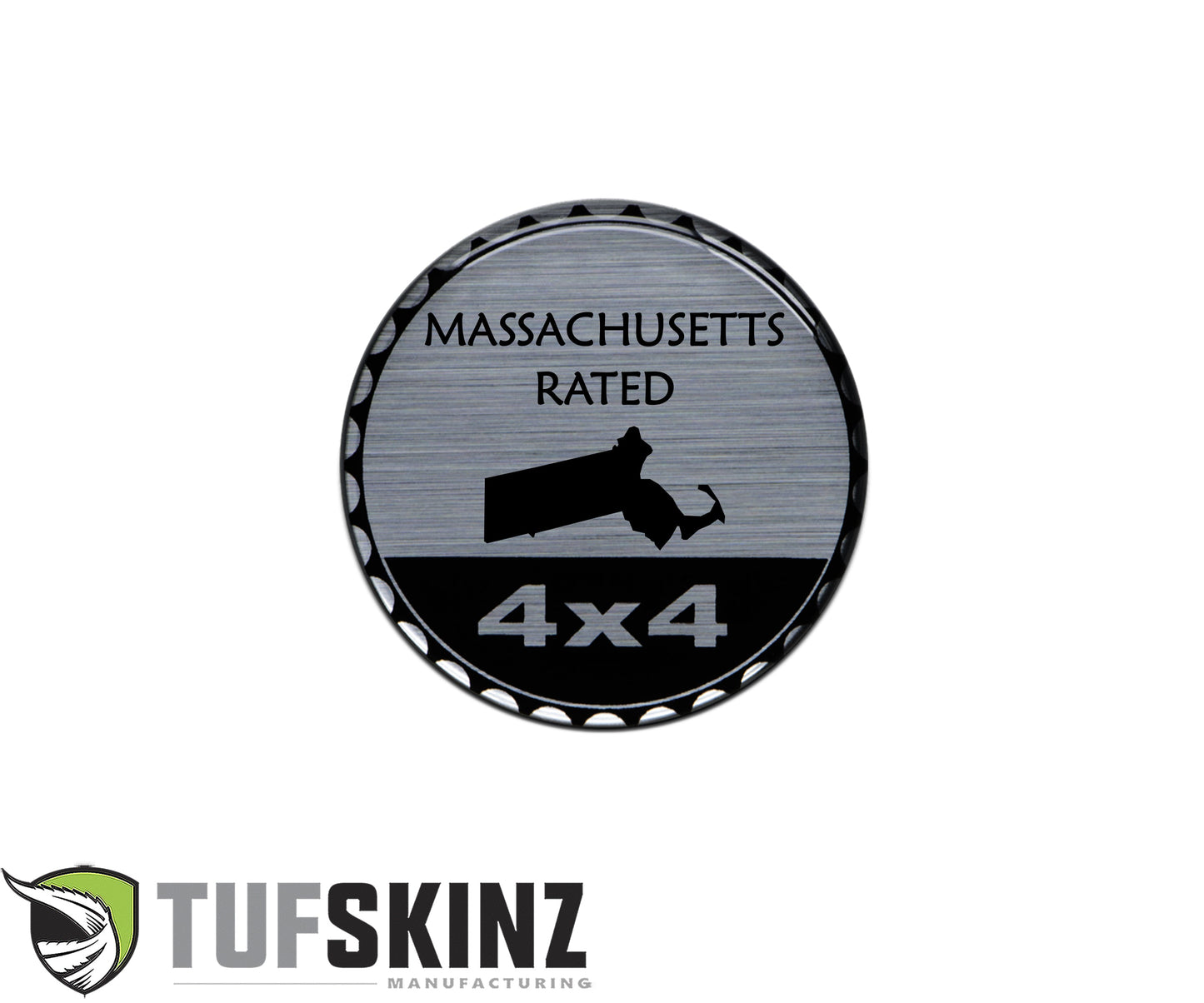 Rated Badge - State by Tufskinz.com