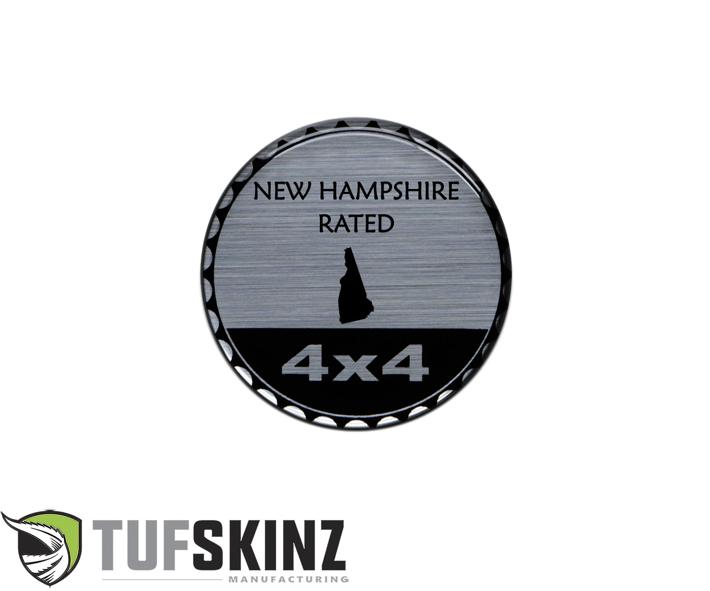 Rated Badge - State by Tufskinz.com