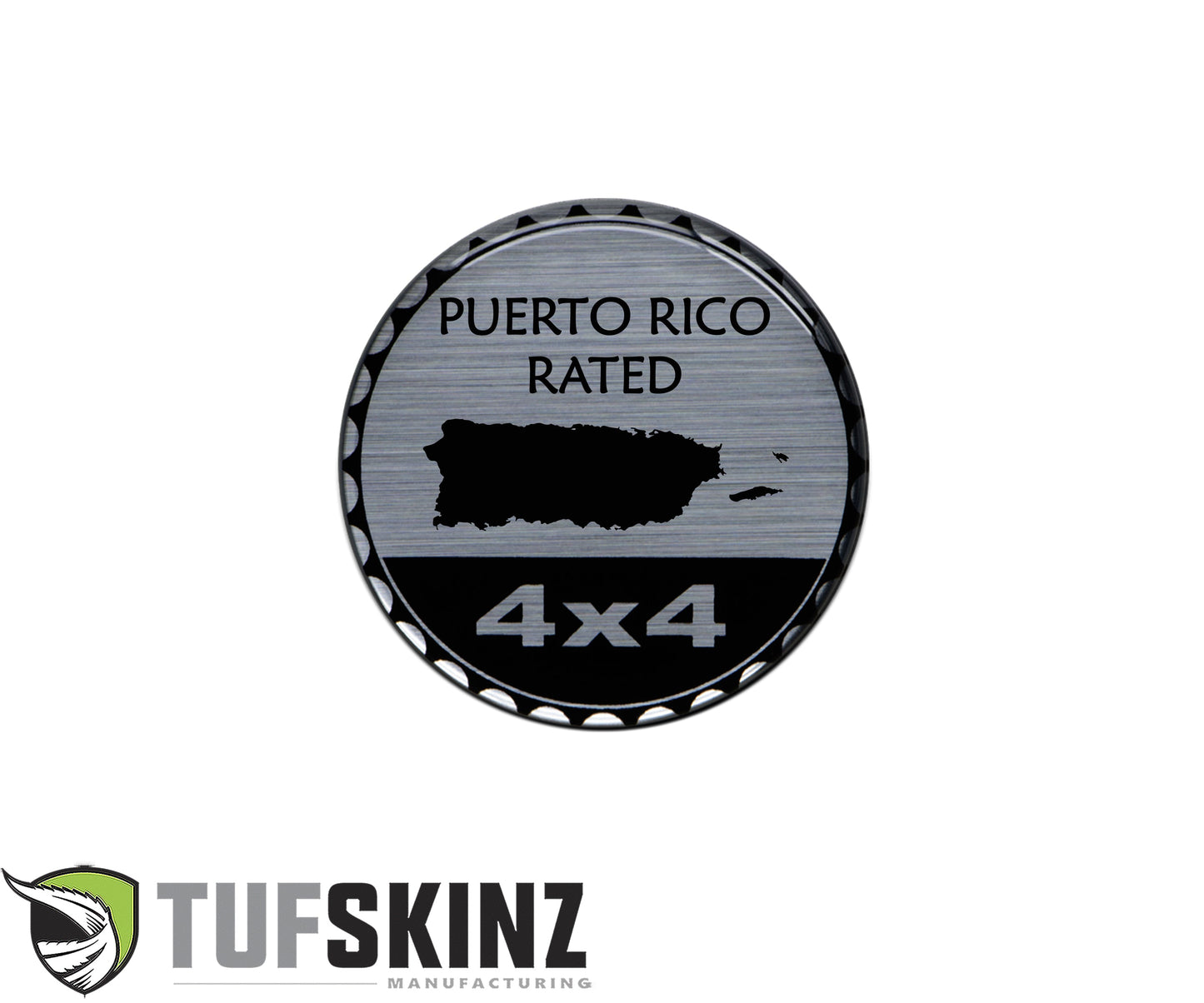 Rated Badge - State by Tufskinz.com