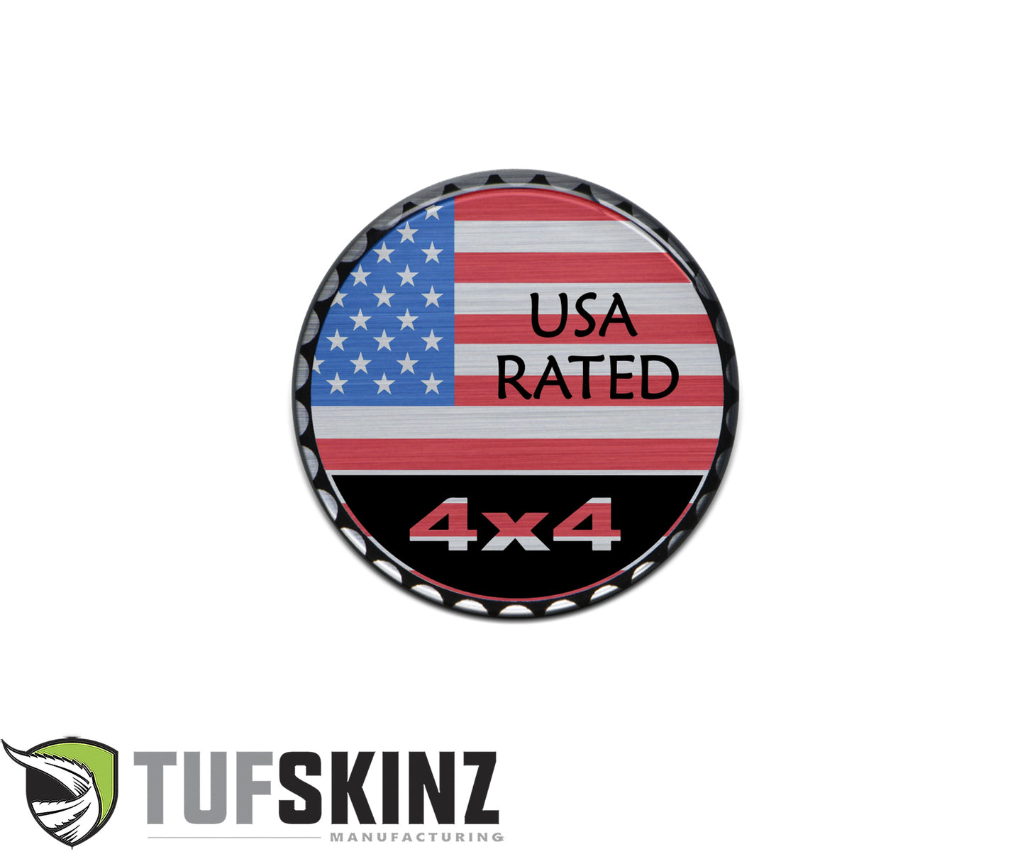 Rated Badge - State by Tufskinz.com