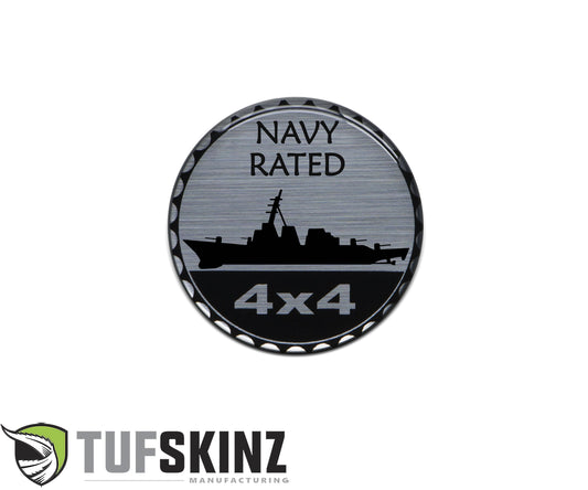 Rated Badge - Military by Tufskinz.com